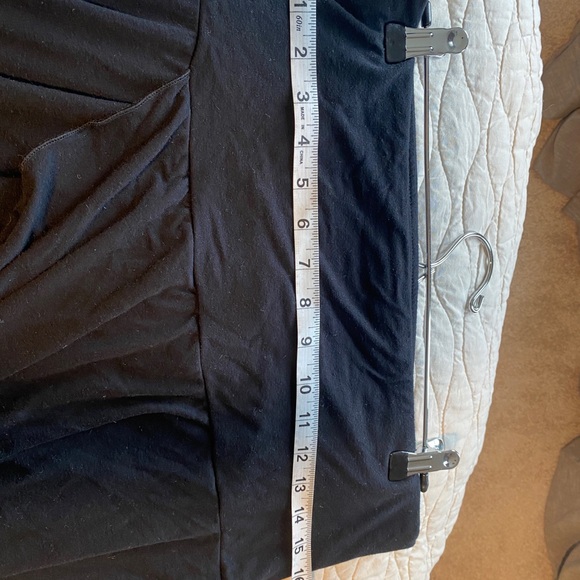 Pinkblush Black hi-lo maternity skirt size xl - Picture 5 of 7